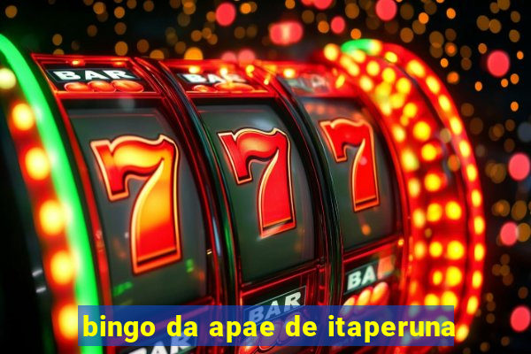 bingo da apae de itaperuna